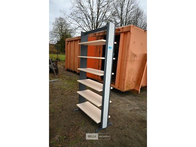 Rek met 6 legplanken - afbeelding 5 van  5