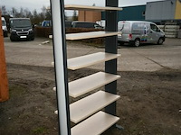 Rek met 6 legplanken - afbeelding 3 van  5