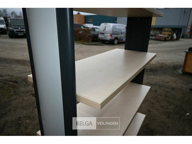 Rek met 6 legplanken - afbeelding 4 van  5