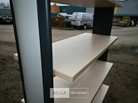 Rek met 6 legplanken - afbeelding 4 van  5