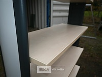 Rek met 6 legplanken - afbeelding 1 van  5