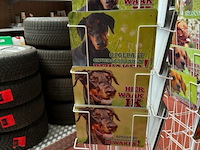 Rek met grappige waakborden "hier waak ik" (±40x) - afbeelding 1 van  4