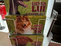 Rek met grappige waakborden "hier waak ik" (±40x) - afbeelding 4 van  4
