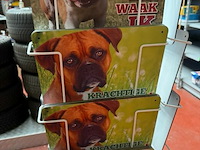 Rek met grappige waakborden "hier waak ik" (±40x) - afbeelding 1 van  4
