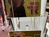 Rek met grappige waakborden "hier waak ik" (±40x) - afbeelding 3 van  5