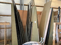 Rek met inhoud diverse plaatmateriaal - afbeelding 3 van  7