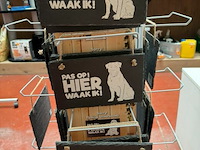 Rek met waakborden in leisteen "hier waak ik" (±75x) - afbeelding 6 van  8
