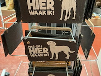 Rek met waakborden in leisteen "hier waak ik" (±75x) - afbeelding 7 van  8