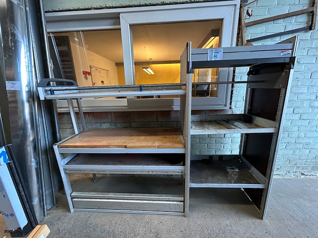 Rek systeem voor bestelwagen autographe - afbeelding 1 van  5