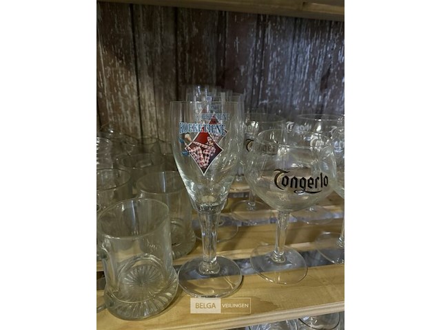 Rekje met glazen, div soorten - afbeelding 2 van  5