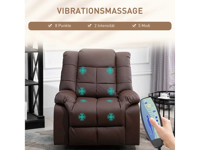 Relaxatiestoel met afstandsbediening - afbeelding 5 van  7