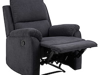 Relaxfauteuil santiago manueel - donkergrijs - afbeelding 2 van  7