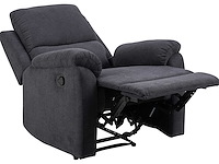 Relaxfauteuil santiago manueel - donkergrijs - afbeelding 3 van  7