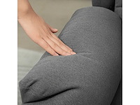 Relaxstoel, gestoffeerde fauteuil met voetsteun - afbeelding 6 van  7