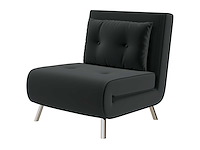 Relaxstoel met cabrio-functie, knop-tufting - afbeelding 3 van  7