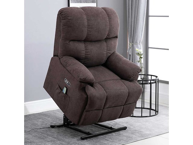 Relaxstoel met lifthulp, massagestoel - afbeelding 3 van  9