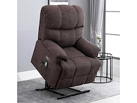 Relaxstoel met lifthulp, massagestoel - afbeelding 3 van  9