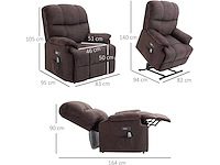 Relaxstoel met lifthulp, massagestoel - afbeelding 4 van  9