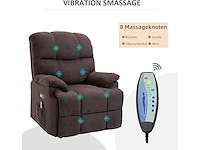 Relaxstoel met lifthulp, massagestoel - afbeelding 7 van  9