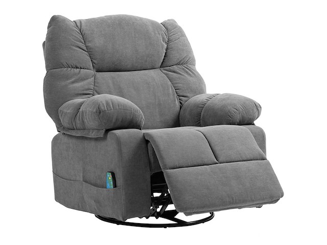 Relaxstoel met massagefunctie, leunfunctie - afbeelding 3 van  10