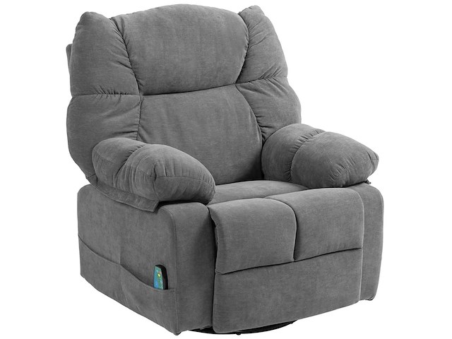 Relaxstoel met massagefunctie, leunfunctie - afbeelding 7 van  8