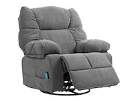 Relaxstoel met massagefunctie, leunfunctie - afbeelding 8 van  8