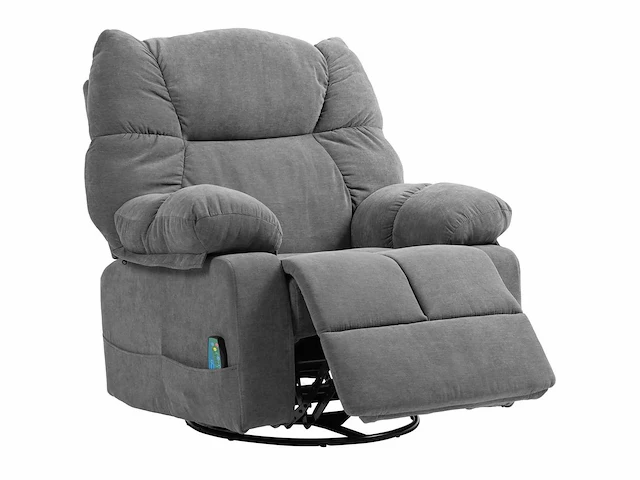 Relaxstoel met massagefunctie, leunfunctie - afbeelding 9 van  9