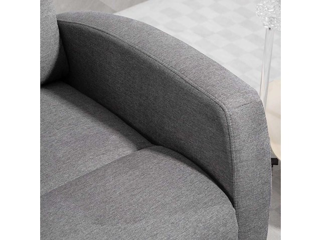 Relaxstoel met verlengde functie, gestoffeerde tv-stoel - afbeelding 9 van  9