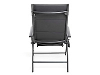 Relaxstoel met verwarmde functie en nekkussen, hartbalans - anthracite - afbeelding 4 van  7
