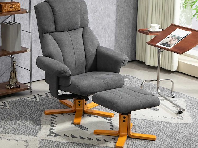 Relaxstoel met voetsteun, relaxstoel - afbeelding 1 van  8