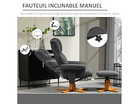 Relaxstoel met voetsteun, relaxstoel - afbeelding 5 van  8