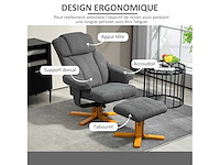 Relaxstoel met voetsteun, relaxstoel - afbeelding 6 van  8