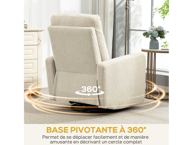 Relaxstoel, relaxstoel met voetsteun - afbeelding 8 van  11