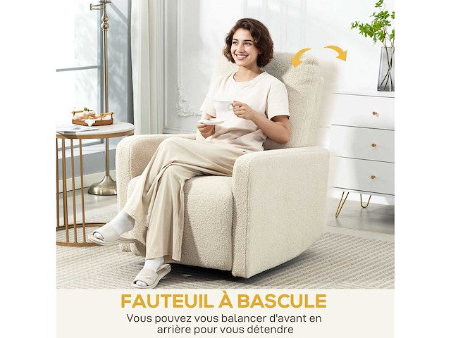 Relaxstoel, relaxstoel met voetsteun - afbeelding 9 van  11