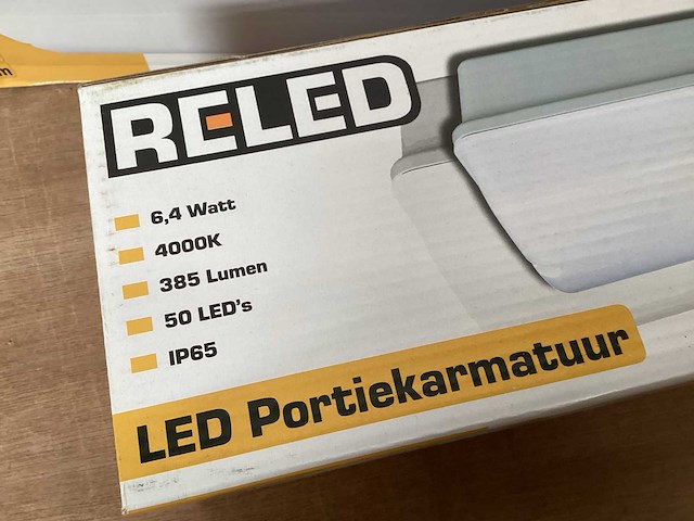 Reled portiekarmatuur led ip65 (4x) - afbeelding 2 van  5