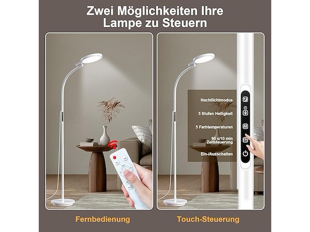 Relhafethy staande lamp - afbeelding 4 van  5