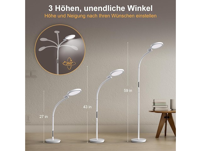 Relhafethy staande lamp - afbeelding 5 van  5