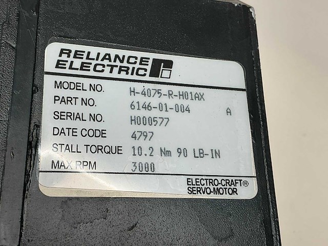 Reliance electric servomotor (3x) - afbeelding 2 van  10