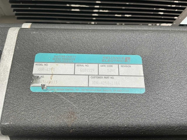 Reliance electric servomotor (3x) - afbeelding 8 van  10