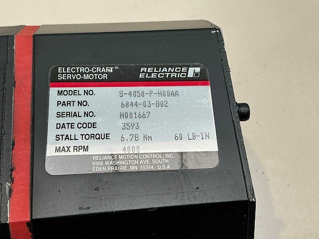 Reliance electric servomotor (3x) - afbeelding 10 van  10