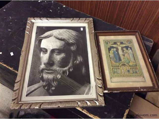 Religieus kader 2st - afbeelding 1 van  2