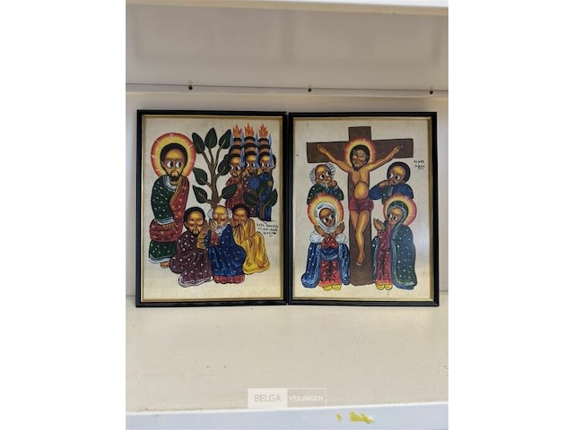 Religieus schilderij - afbeelding 1 van  1