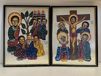 Religieus schilderij - afbeelding 1 van  1