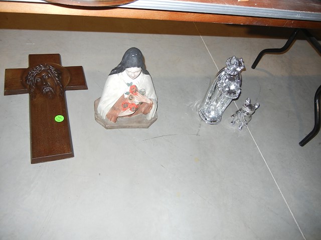 Religieuze beelden (4stuks) - afbeelding 1 van  1