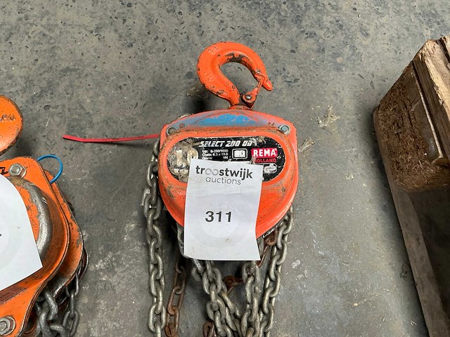 Rema select 200 od kettingtakel - afbeelding 1 van  4