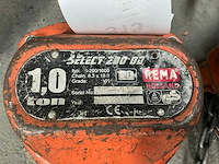 Rema select 200 od kettingtakel - afbeelding 2 van  5