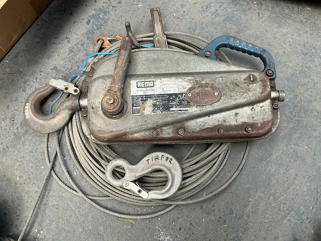 Rema t35 staalkabel takel - afbeelding 1 van  6