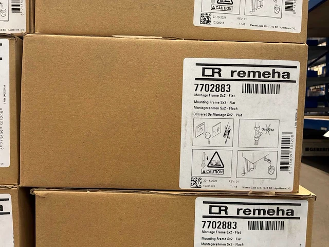 Remeha 7702883 mounting frame sx2 (8x) - afbeelding 1 van  3