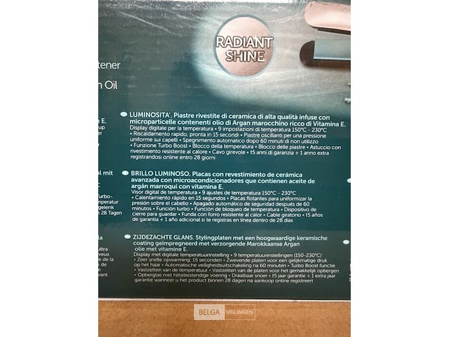 Remington stijltang - afbeelding 2 van  3