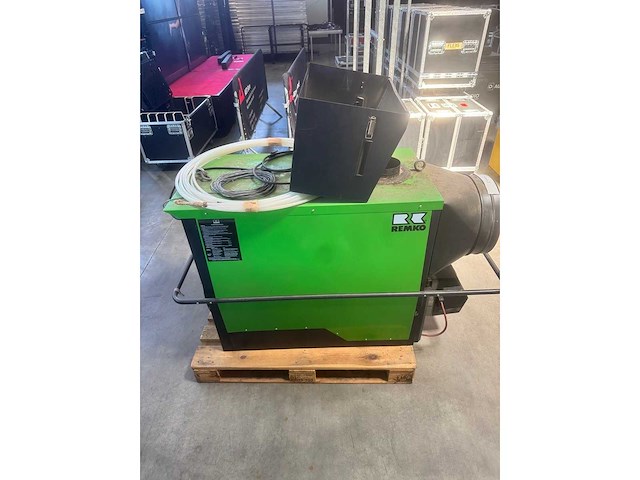 Remko clk 70 indirect heater 68 kw – diesel – industrial hot air heater - afbeelding 3 van  6